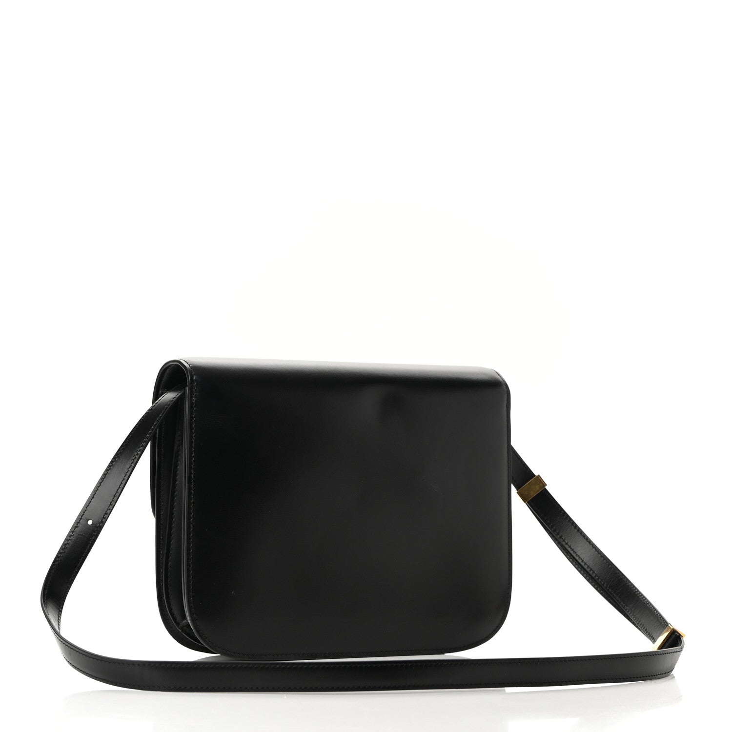 Celine Box Calfskin Medium Classic Box Flap Bag Black 3 of 9