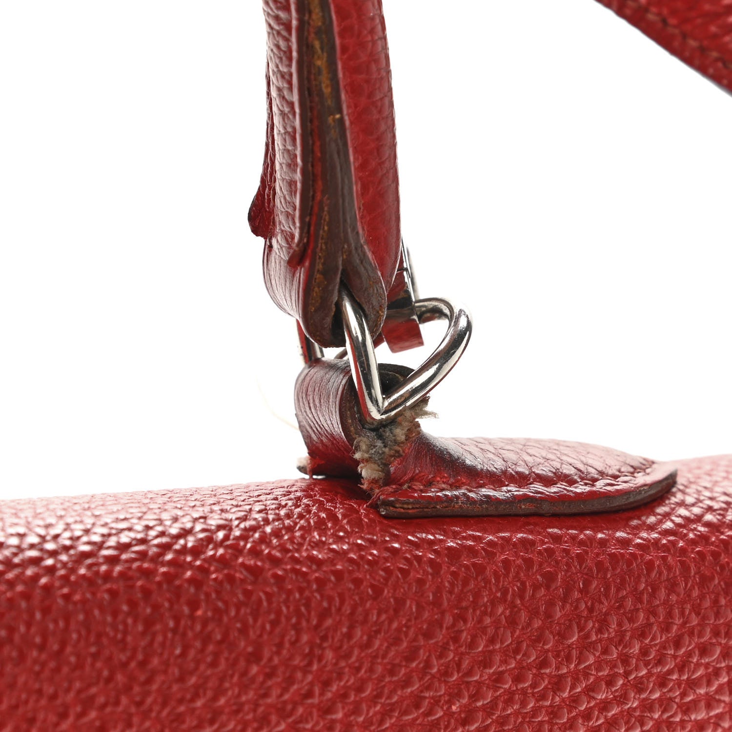 Hermes Togo Kelly Retourne 35 Rouge Garance 17 of 23