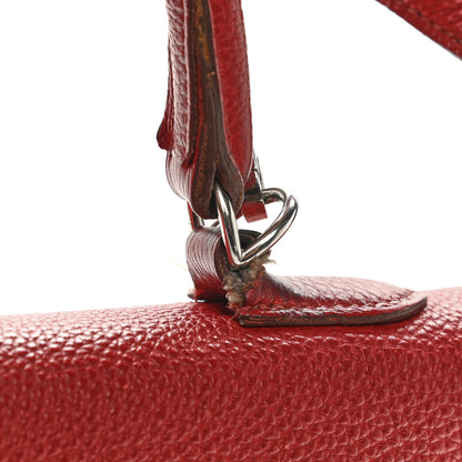 Hermes Togo Kelly Retourne 35 Rouge Garance 17 of 23