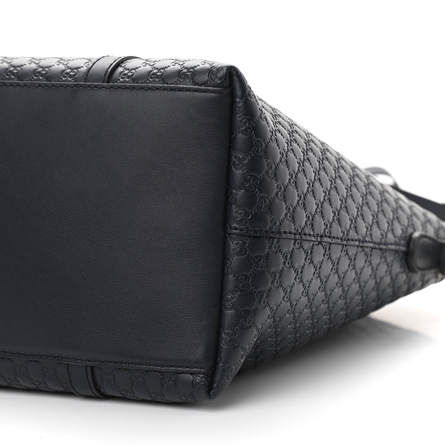 Gucci Soft Microguccissima Dome Satchel Navy 11 of 12