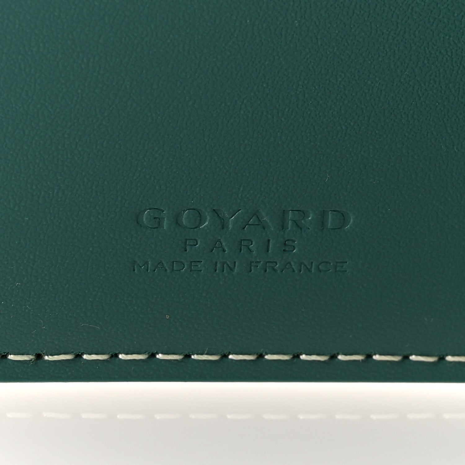 Goyard Goyardine Grenelle Passport Wallet Green 6 of 8