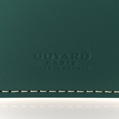 Goyard Goyardine Grenelle Passport Wallet Green 6 of 8