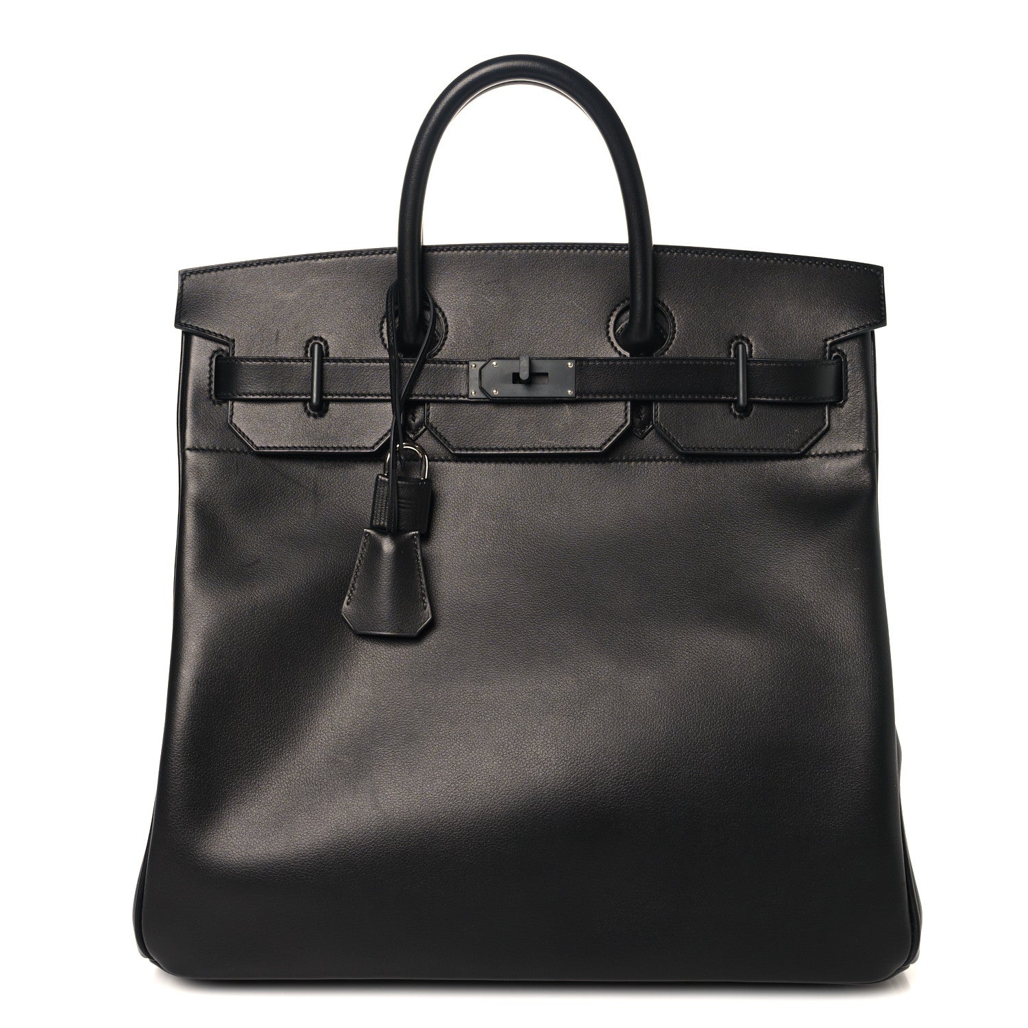 Hermes Birkin 40 HAC So Black leather handbag — Hermès