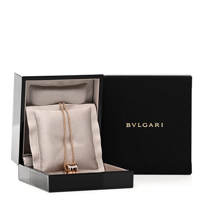 Bulgari 18K Rose Gold B.Zero1 Pendant Necklace 6 of 6