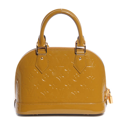 Louis Vuitton Vernis Alma BB Vert Olive 1 of 7