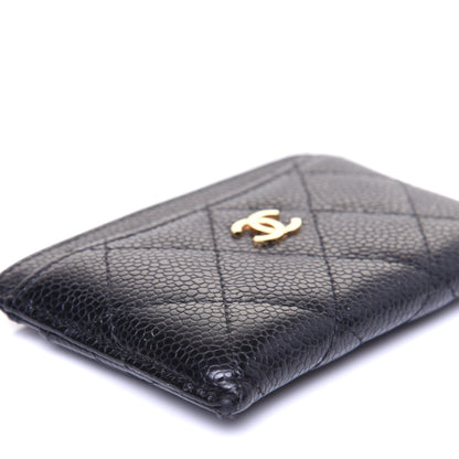 Chanel Caviar Quilted Card Holder Black 5 of 9