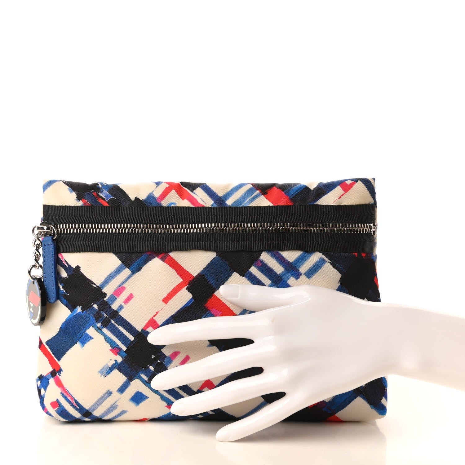 Chanel Canvas Airline Cosmetic Pouch Multicolor 2 of 11