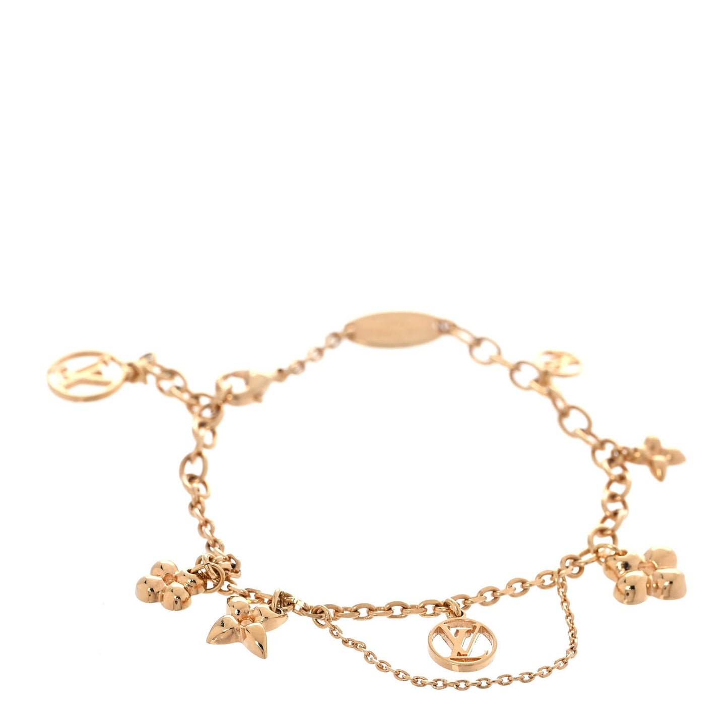 Metal Monogram Blooming Supple Bracelet