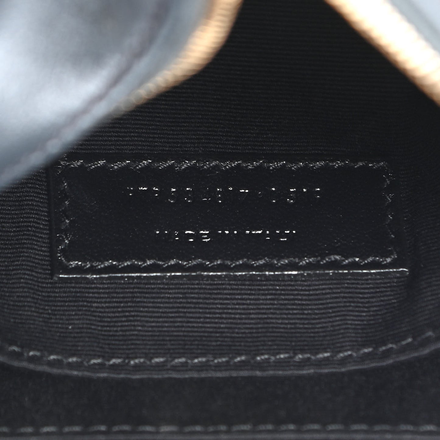 Calfskin Matelasse Monogram Lou Belt Bag Dark Smog