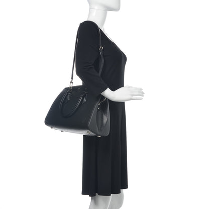 Louis Vuitton Epi Soufflot MM Black 2 of 10