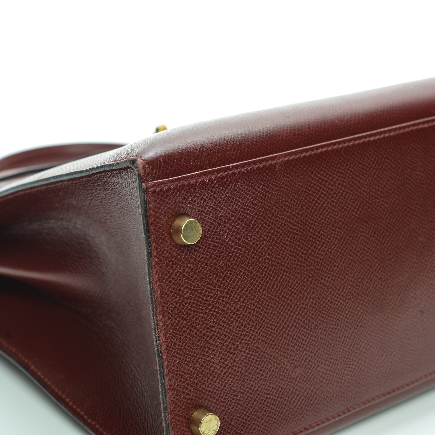 Hermes Courchevel Kelly Sellier 35 Rouge H 14 of 27