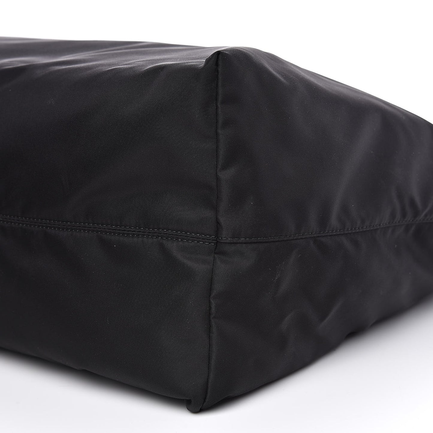 Tessuto Nylon Vela Shopping Tote Black