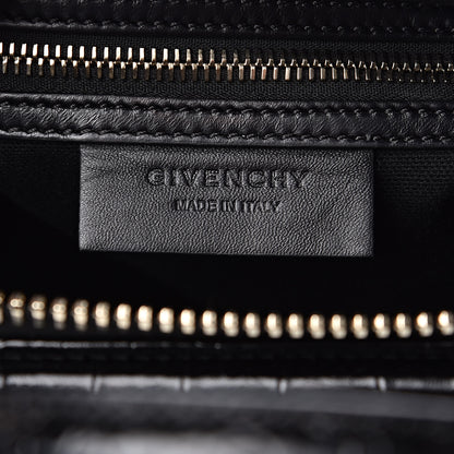 Givenchy Calfskin Crocodile Embossed Small Antigona Black 6 of 13