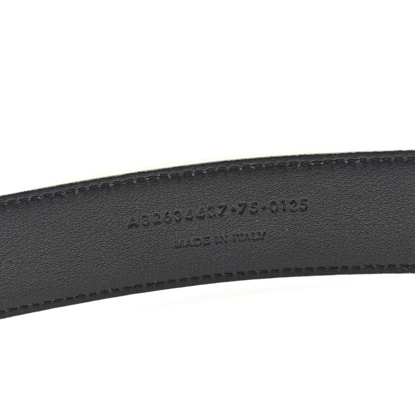 Smooth Calfskin Monogram Square Buckle Belt 75 30 Dark Beige