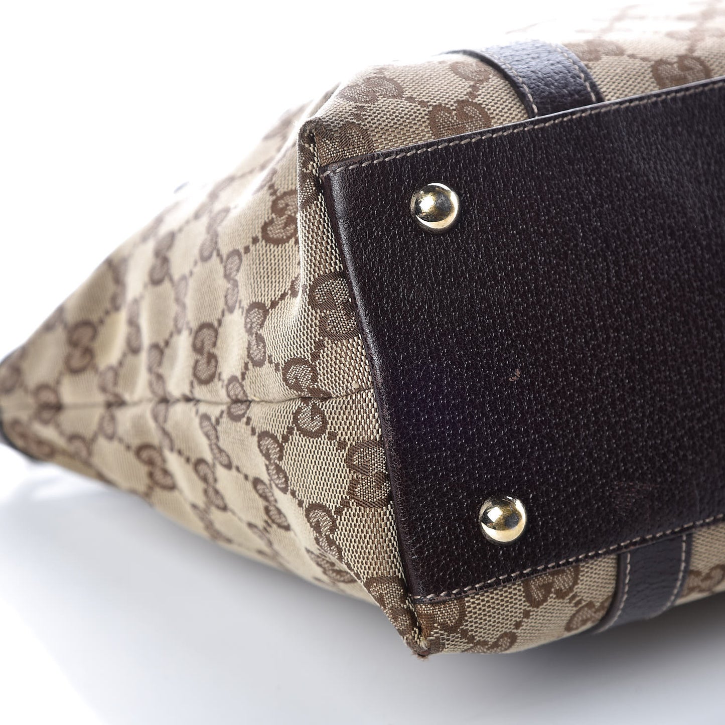 Monogram Medium Abbey Tote Brown