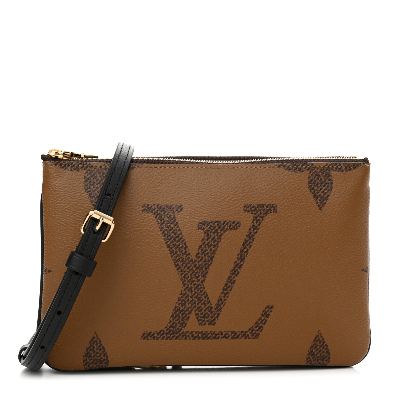 Louis Vuitton Reverse Monogram Giant Double Zip Pochette 1 of 9