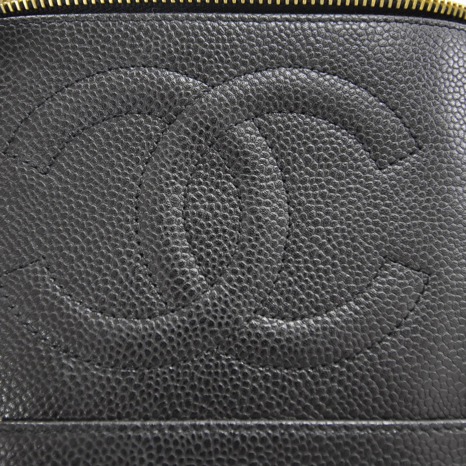 Chanel Caviar Cosmetic Bag Black 8 of 8