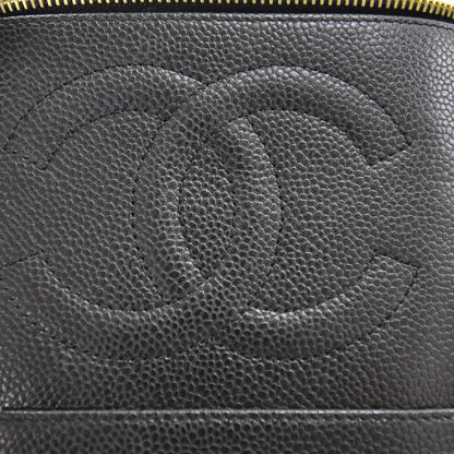 Chanel Caviar Cosmetic Bag Black 8 of 8