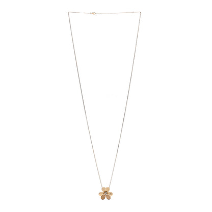 Van Cleef & Arpels 18K Yellow Gold Diamond Very Large Frivole Clip Pendant Necklace 3 of 4