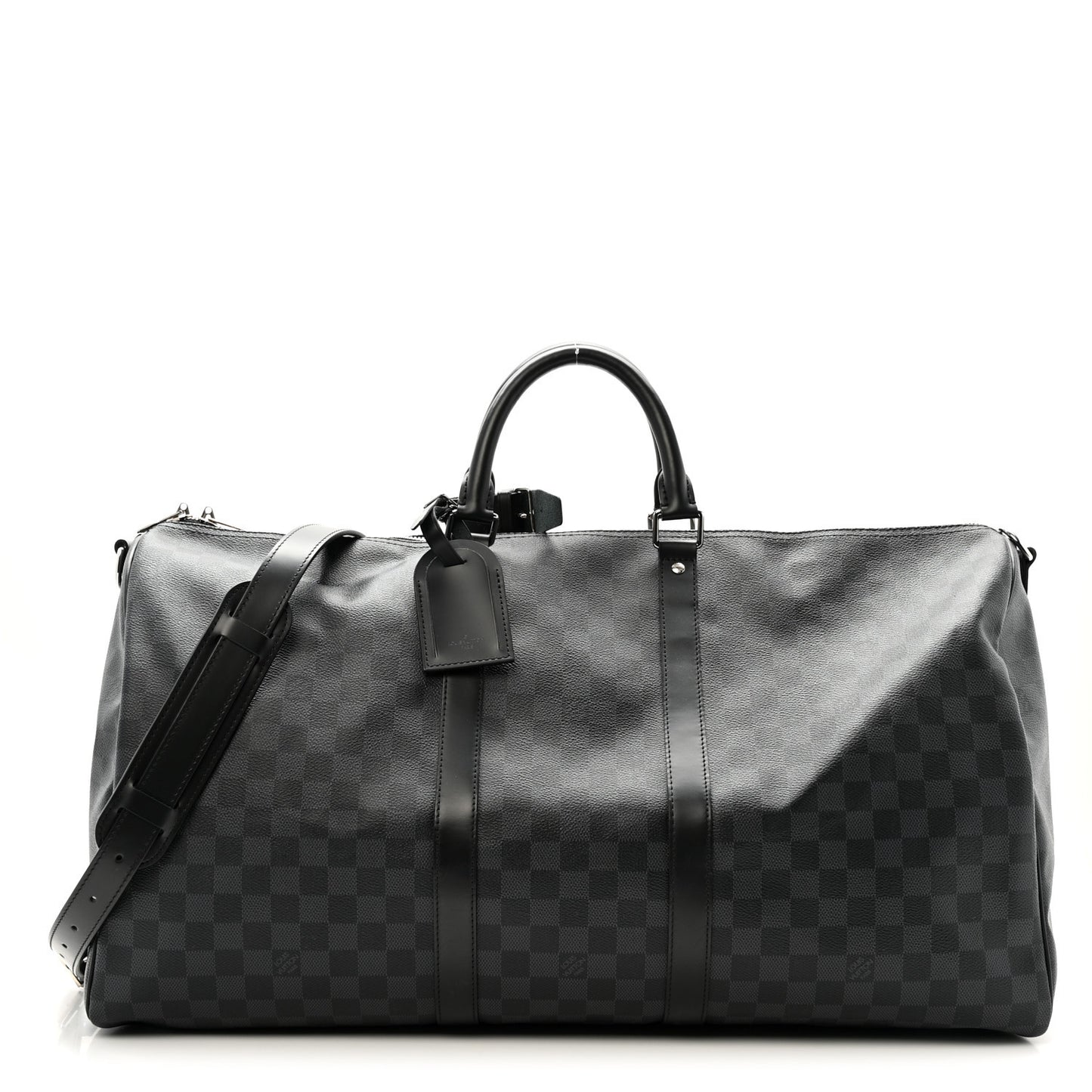Damier Graphite Keepall Bandouliere 55