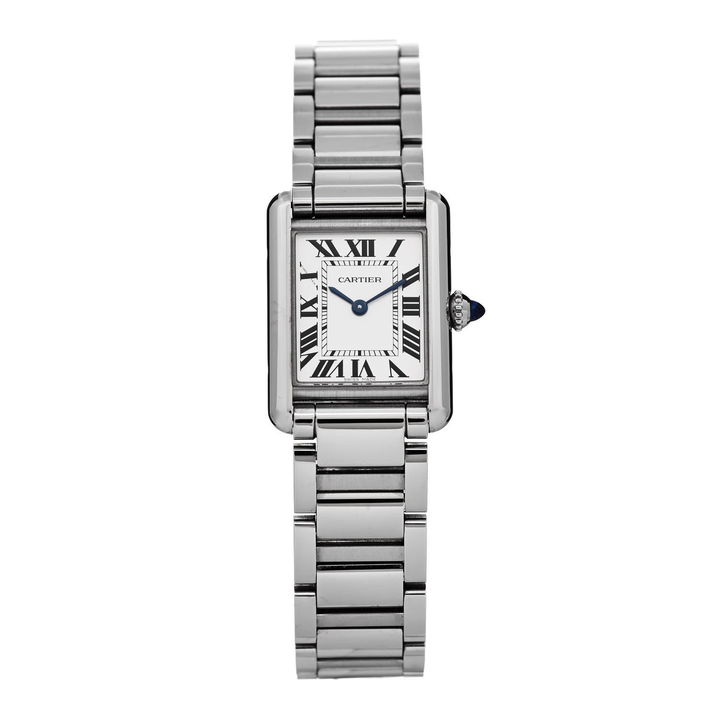 Stainless Steel 22mm Tank Must Quartz Watch