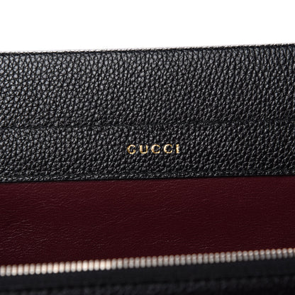 Gucci Grainy Calfskin Medium Zumi Top Handle Bag Black 8 of 11