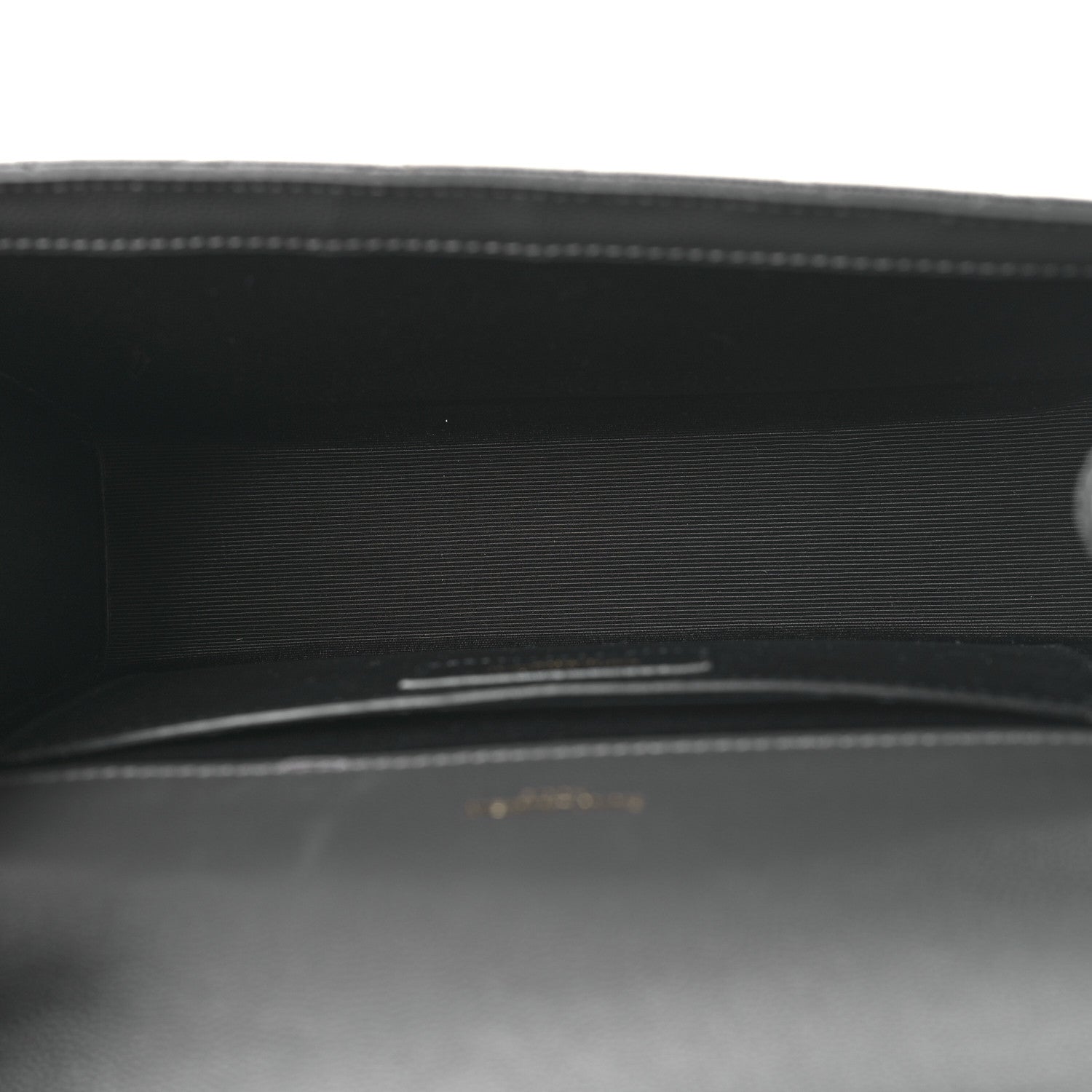 Saint Laurent Grain De Poudre Textured Mixed Matelasse Triquilt Medium Monogram Satchel Storm 5 of 9