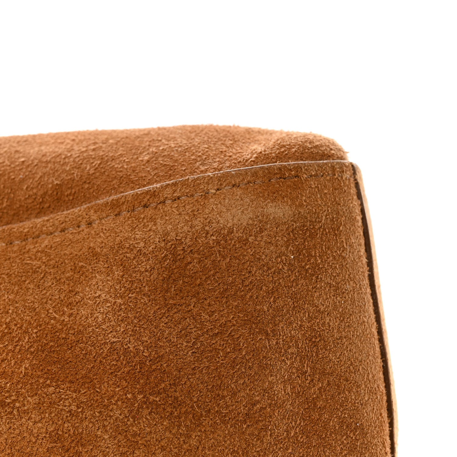 Saint Laurent Smooth Calfskin Suede Medium Reversible Monogram Kate Satchel Light Ochre 14 of 14