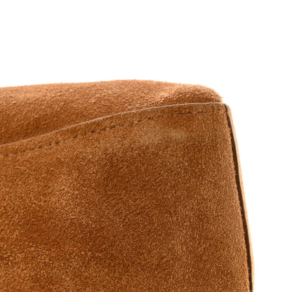 Saint Laurent Smooth Calfskin Suede Medium Reversible Monogram Kate Satchel Light Ochre 14 of 14