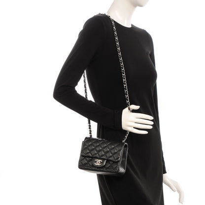 Chanel Caviar Quilted Mini Square Flap Black 2 of 7