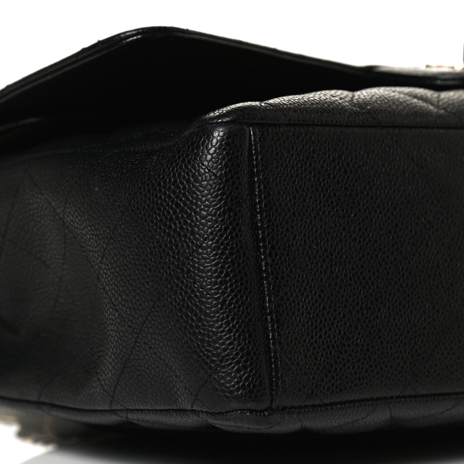 Chanel Caviar Quilted Maxi Double Flap Black 9 of 13