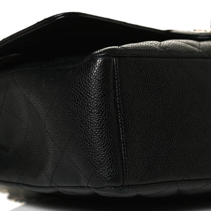 Chanel Caviar Quilted Maxi Double Flap Black 9 of 13