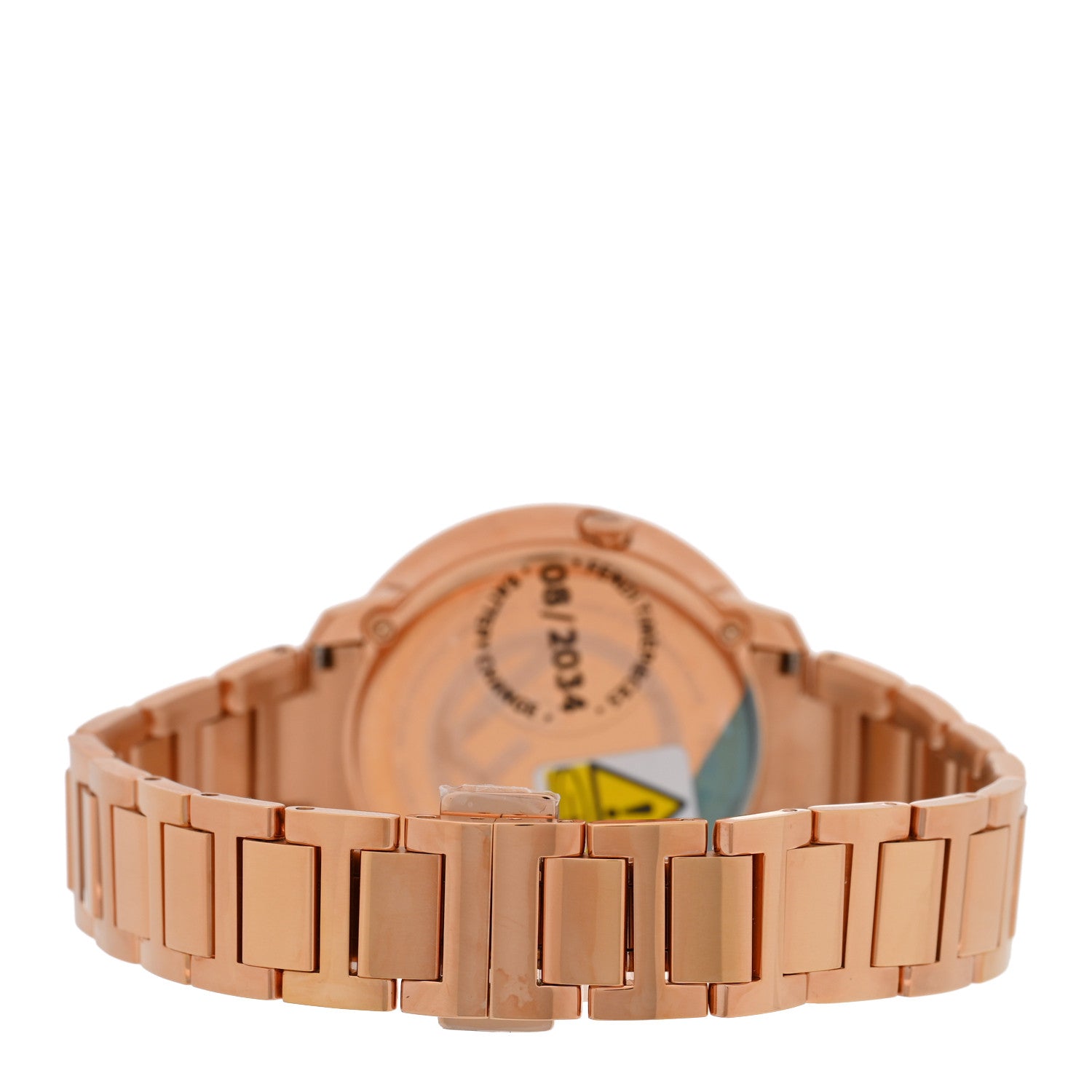 Fendi Stainless Steel 36mm Run Away Quartz Watch Gold 3 of 5