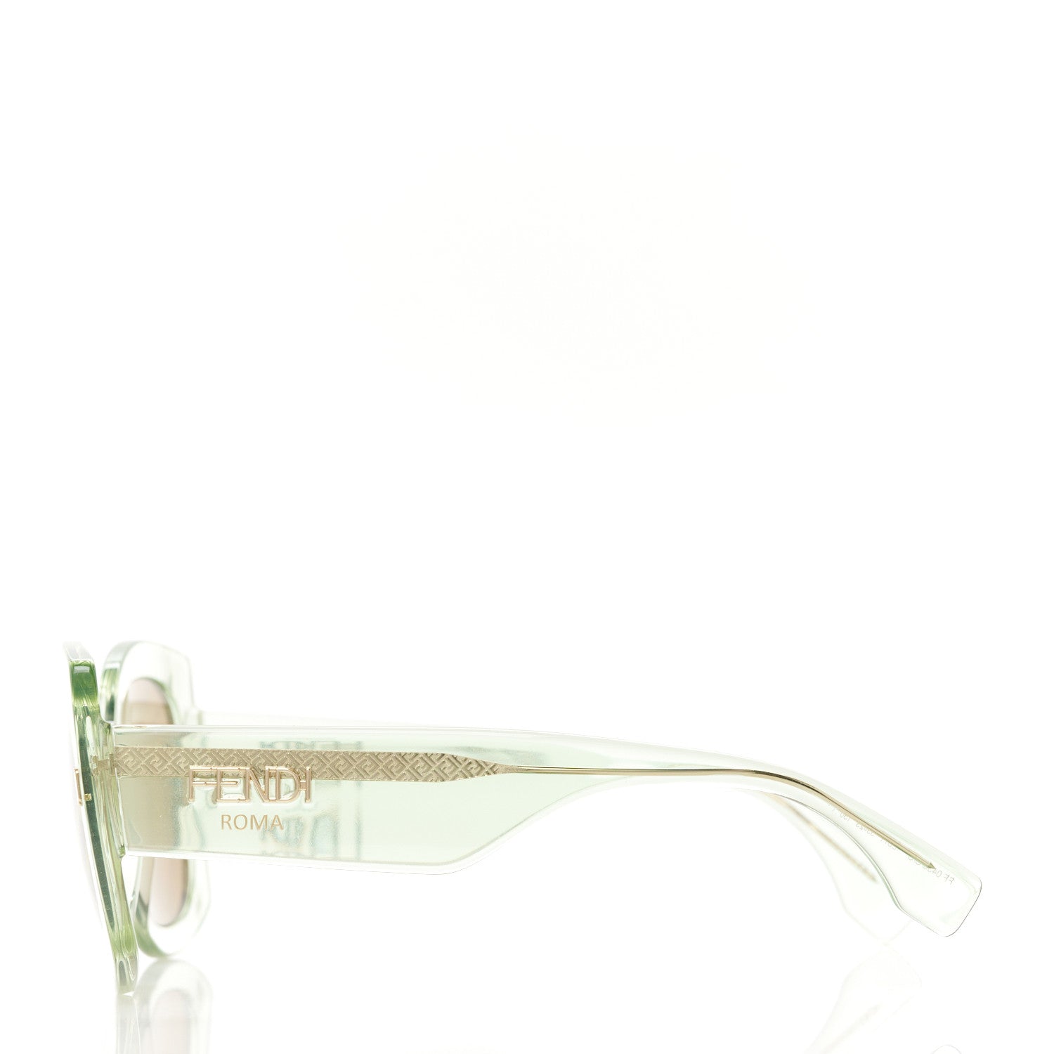 Fendi Acetate FF Sunglasses FF 0436/G/S Green 3 of 9