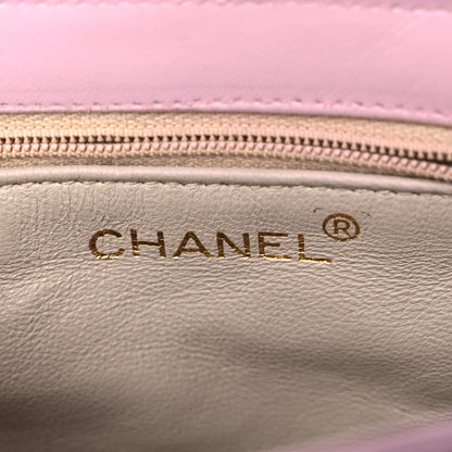 Chanel Lambskin Quilted Tassel Shoulder Bag Pink 12 of 23