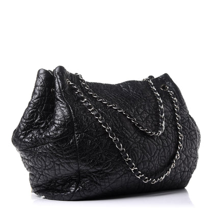 Chanel Vinyl Graphic Edge Tote Black 3 of 13