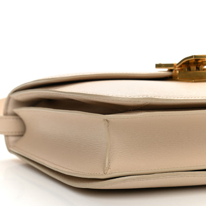 Celine Liege Calfskin Medium Classic Box Flap Bag Powder 8 of 9