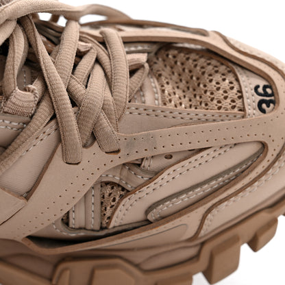 Balenciaga Mesh Rubber Womens Track Sneakers 36 Full Beige 11 of 12