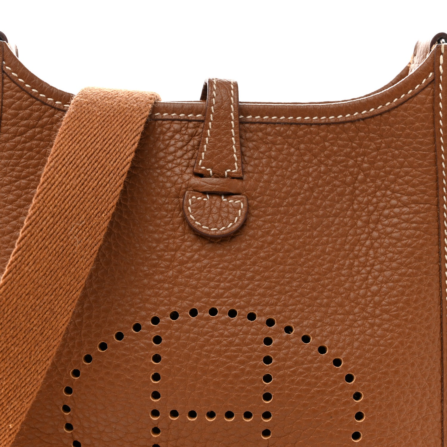 Hermes Taurillon Clemence Evelyne TPM Gold 8 of 13