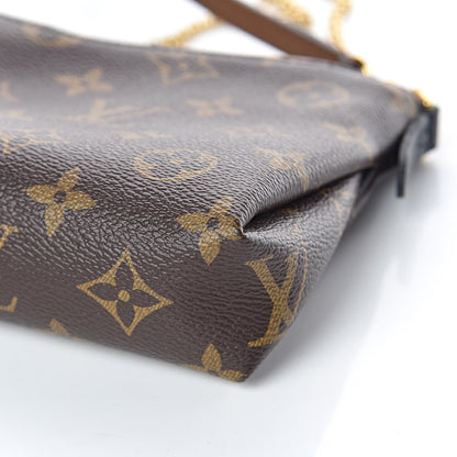 Louis Vuitton Monogram Pallas Clutch Black 6 of 9