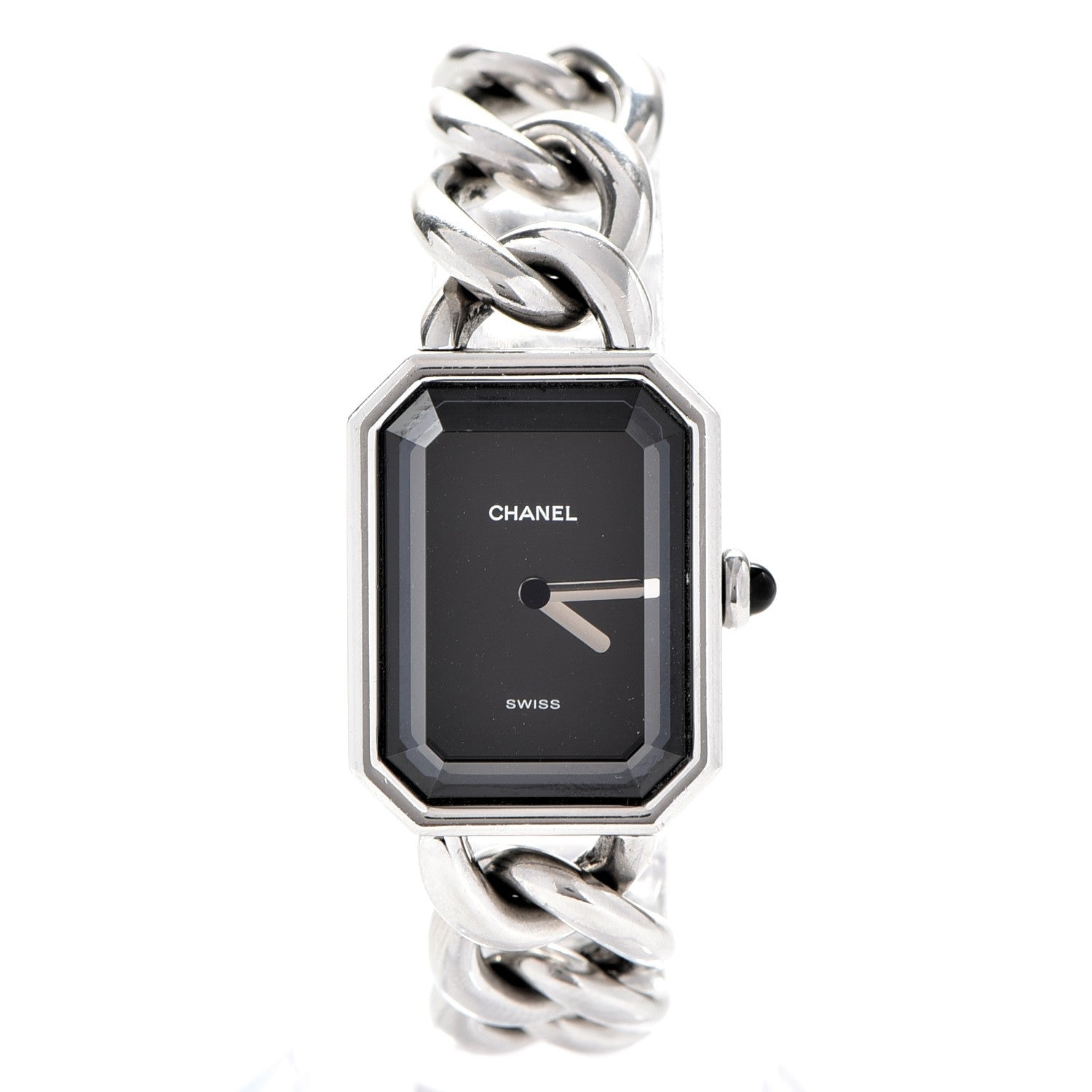Chanel Stainless Steel 20mm Chain Premiere Quartz Watch S 1 of 7