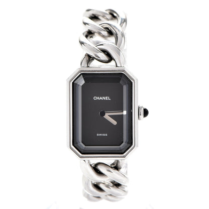 Chanel Stainless Steel 20mm Chain Premiere Quartz Watch S 1 of 7