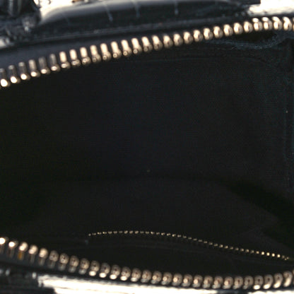 Givenchy Calfskin Crocodile Embossed Mini Antigona Black 5 of 11