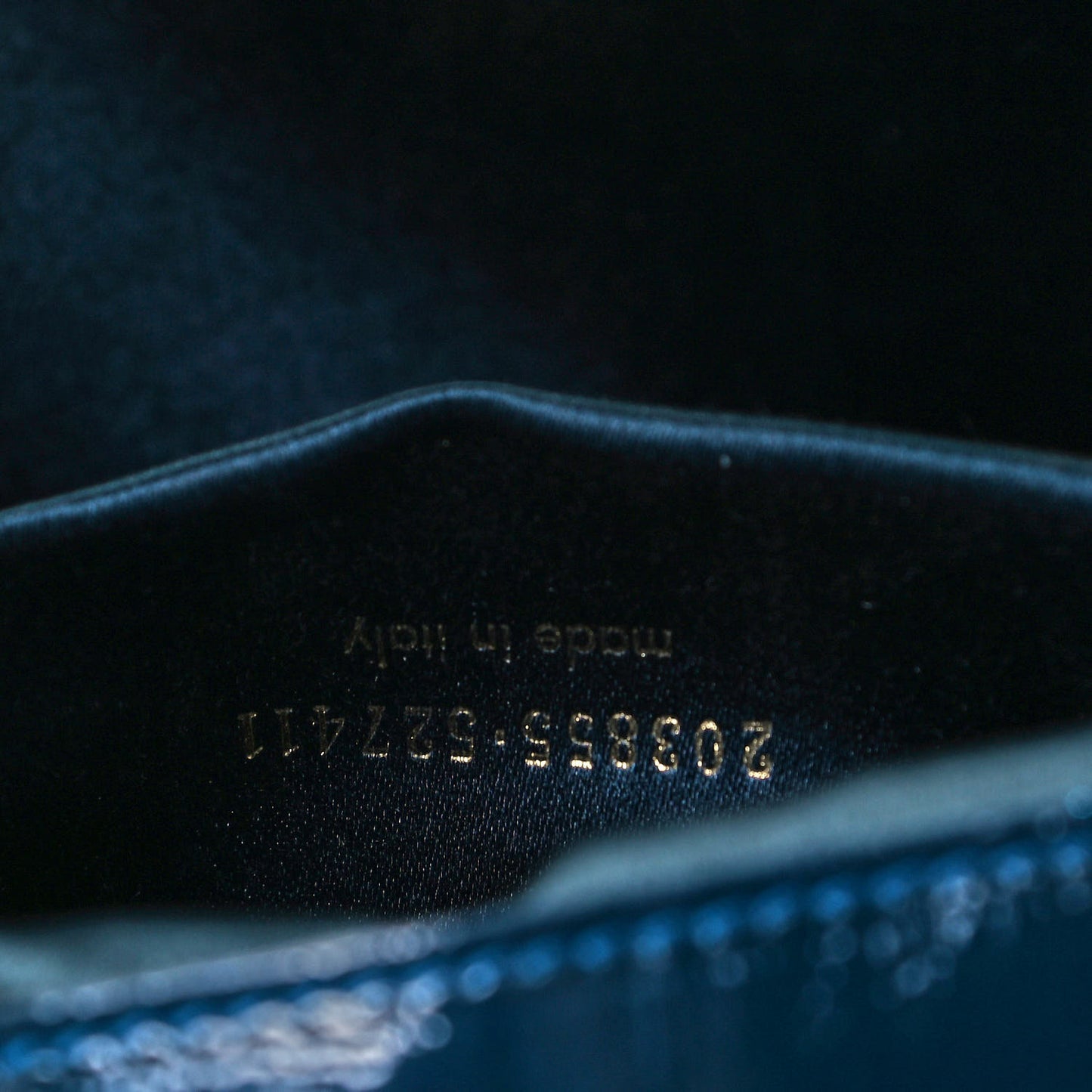 Textured Patent Monogram Large Belle De Jour Clutch Turquoise