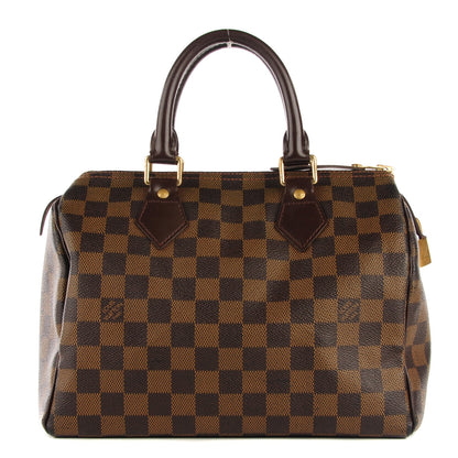 Louis Vuitton Damier Ebene Speedy 25 1 of 8