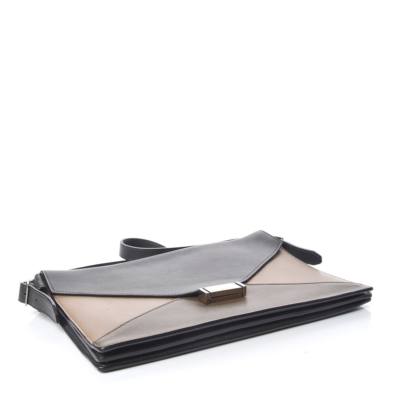 Celine Smooth Calfskin Small Tri-Color Diamond Clutch 4 of 8