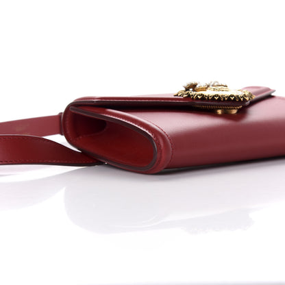 Dolce & Gabbana Agnello Vitello Devotion Belt Bag 85 34 Red 7 of 11