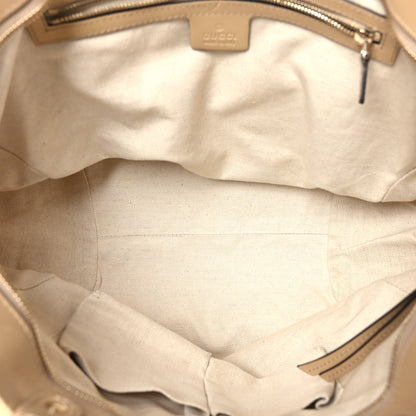 Gucci Diamante Medium Bamboo Buckle Tote Beige 5 of 12