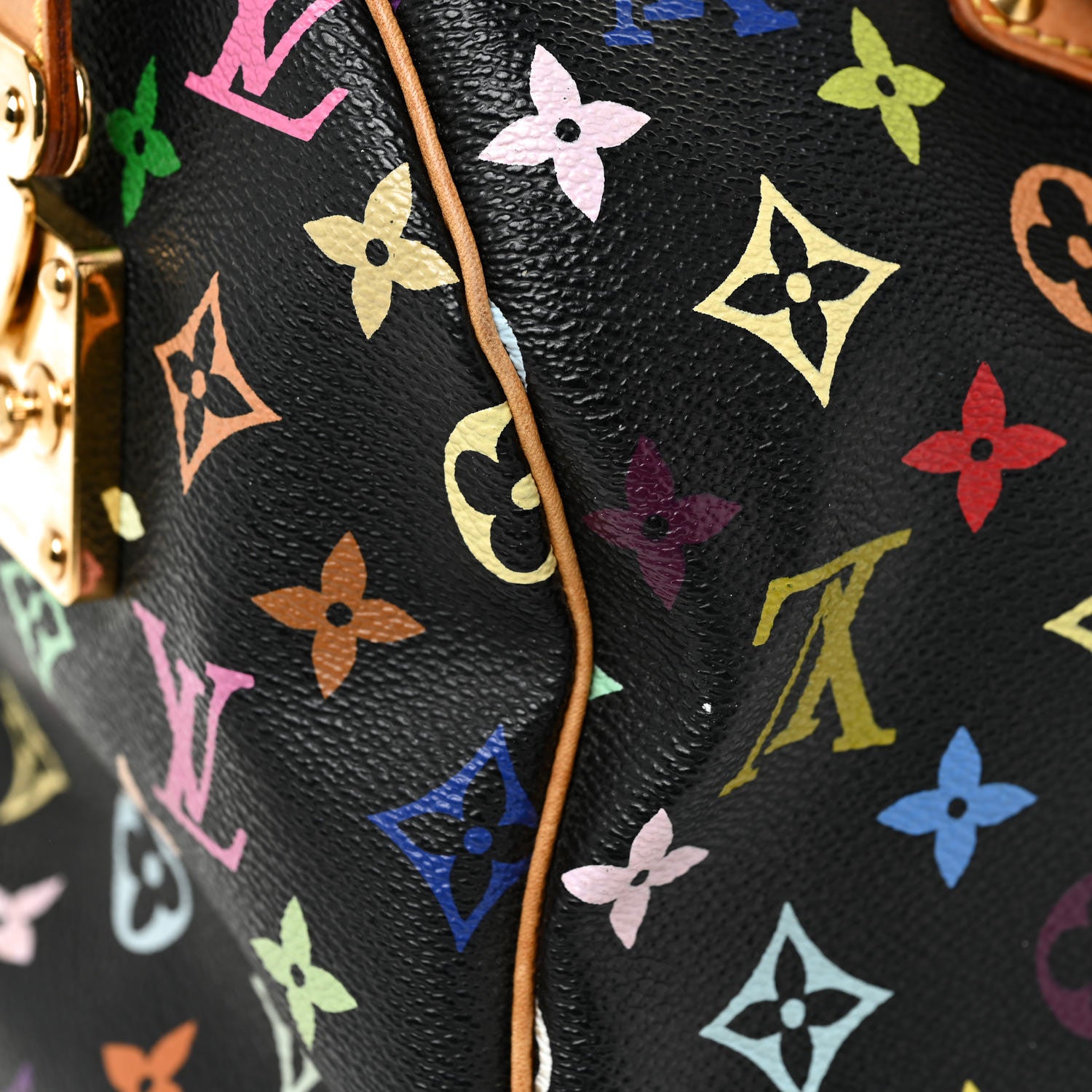 Louis Vuitton Monogram Multicolor Speedy 30 Black 59 of 65