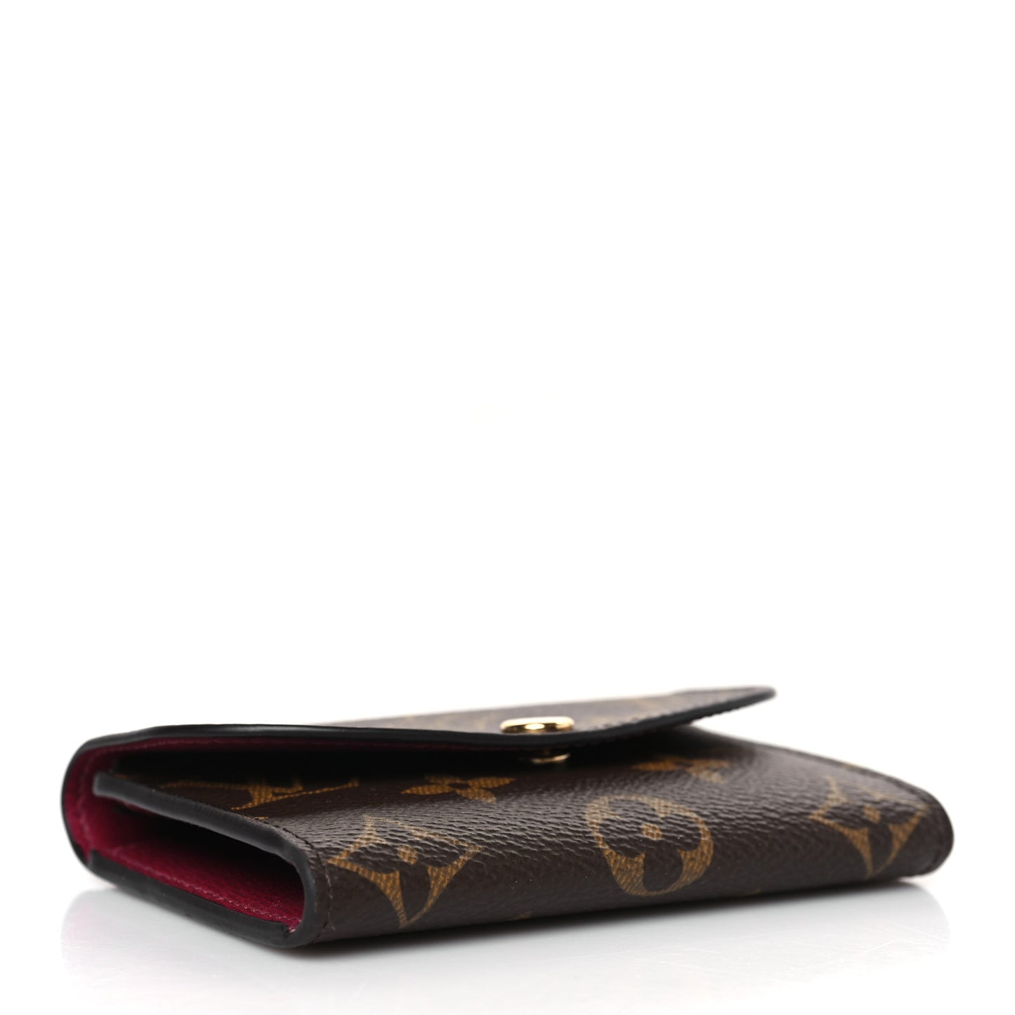 Monogram Rosalie Coin Purse Fuchsia